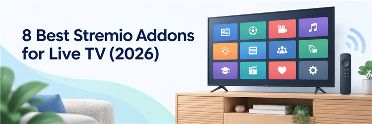 8 Best Stremio Addons for Live TV (2026)