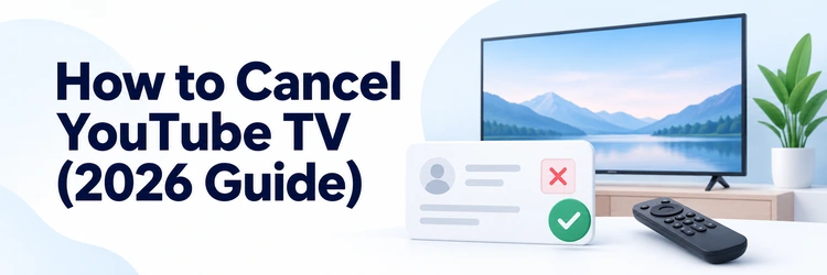 How to Cancel YouTube TV (2026 Guide)