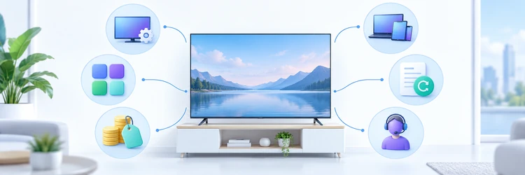 Evaluation criteria for LG IPTV services