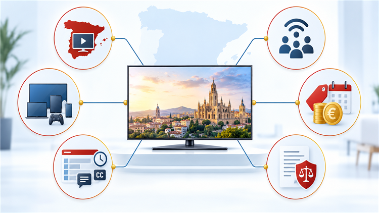 Evaluation criteria for IPTV services in Spain