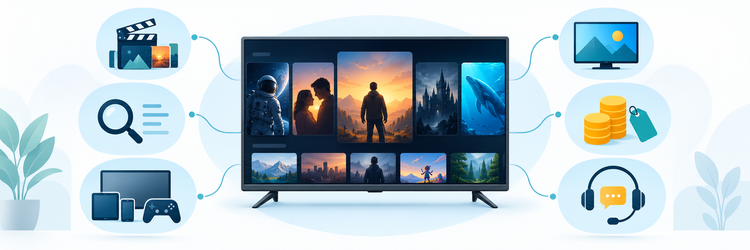 VOD IPTV evaluation criteria